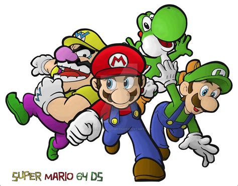 Mario Gang by bestredhalloween on DeviantArt