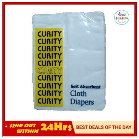 1/2 Dozen Curity Cloth Diapers/ Gauze Type Lampin | Shopee Philippines