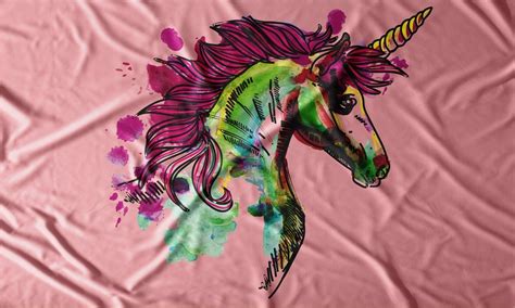 Unicorn Pink Watercolour|flag seller, online flag shop, LED flag pole lights