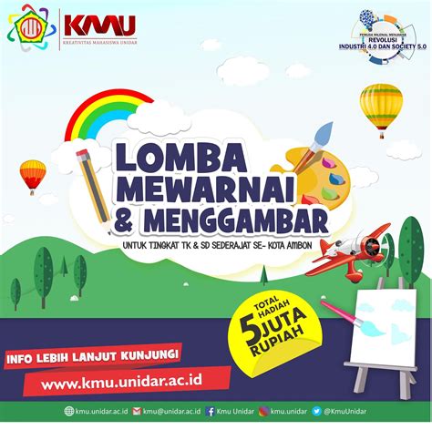 Lomba Mewarnai dan Menggambar - KMU UNIDAR AMBON