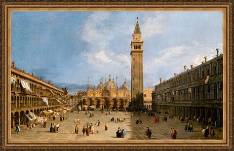 Canaletto Piazza San Marco Venice C.1720 A4 / A3 - Etsy