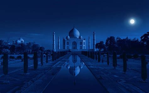 Taj Mahal Night Wallpapers - Top Free Taj Mahal Night Backgrounds - WallpaperAccess