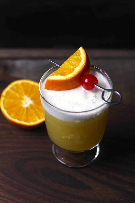 Orange Whiskey Sour Recipe - DIY Candy