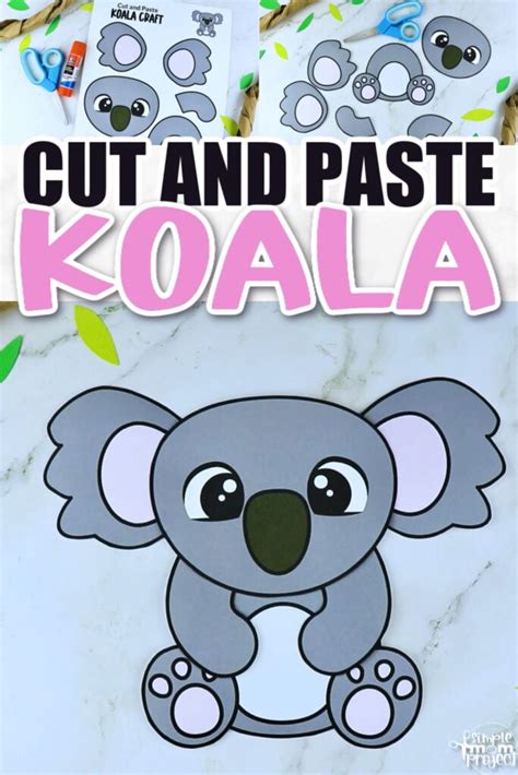 Printable Koala Craft Template – Simple Mom Project