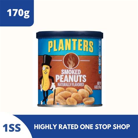 Planters Smoked Peanuts 170g (Smoke Flavor) | Lazada PH