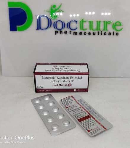 Metoprolol Succinate Extended Release Tablets Ip 50 at 710.00 INR in Panchkula | Docture ...