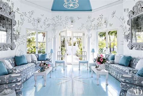 ornate living room | Coastal decorating living room, Blue rooms, Architectural digest