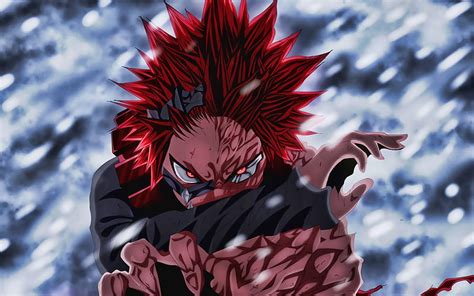 Ejiro Kirishima, edit, manly, mha, red, shark, HD phone wallpaper | Peakpx