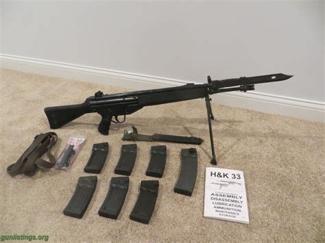 Gunlistings.org - Rifles HK93 German Rifle