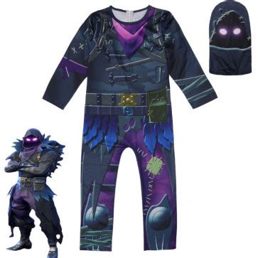 Fortnite Raven Cosplay Costume | Costume Party World