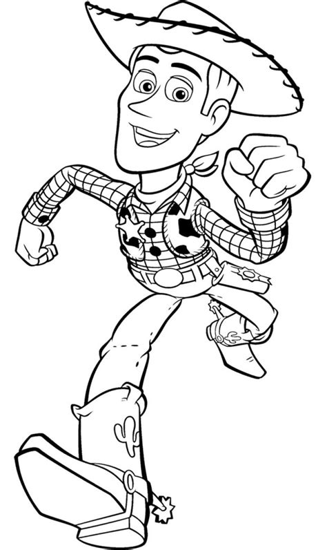 Woody coloring pages to download and print for free