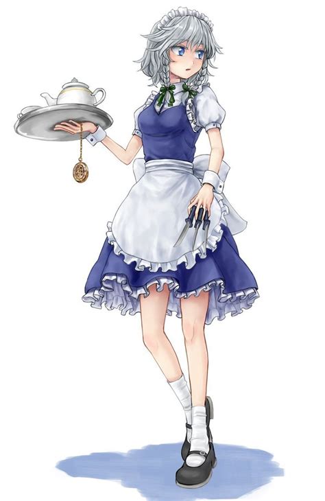 Pretty waitress Izayoi Sakuya: Touhou Project fan... (22 Oct 2019 ...