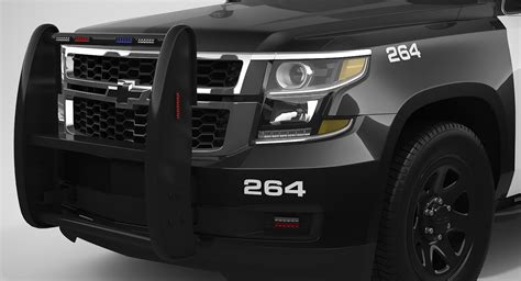 ArtStation - Chevrolet Tahoe 2018 Police | Resources