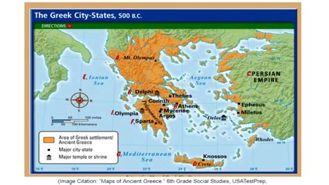 Ancient Greek City States Map