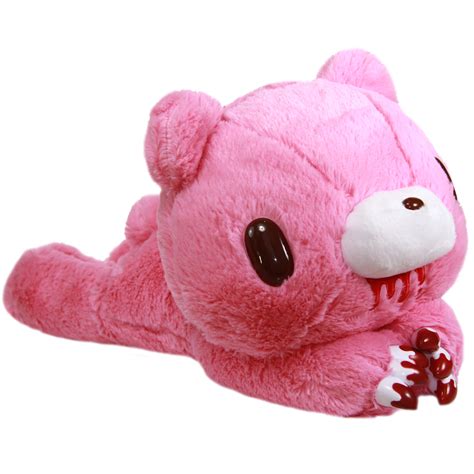 Gloomy Bear Plush Doll Lying Down GP #546 Pink 16 Inches Taito