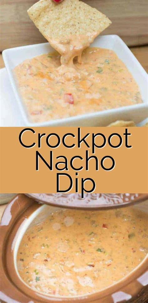 Crockpot Nacho Cheese Dip - the perfect appetizer for a crowd! - Princess Pinky Girl