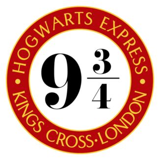 Hogwarts Express, Kings Cross Station 9 & 3/4 - Just Stickers : Just Stickers