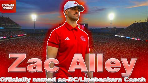 OU Football: Zac Alley officially named Co-Defensive Coordinator and ...