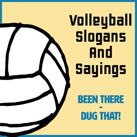 Volleyball Slogans For Posters