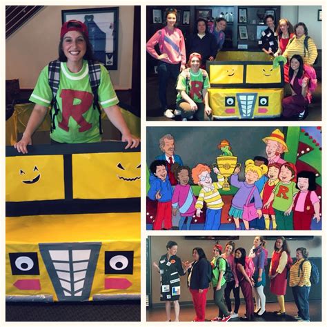 Magic School Bus Group Costume | Teacher halloween costumes, Teacher halloween costumes group ...