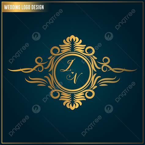 Floral Wedding Design Vector Hd Images, Wedding Logo Design, Logo, Wedding, Letter PNG Image For ...