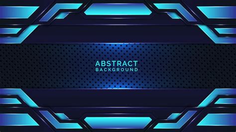 Premium Vector | Cyan and blue gradient style abstract background