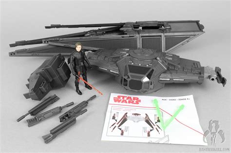 REVIEW AND PHOTO GALLERY: Star Wars The Last Jedi TLJ -TIE Silencer 2017