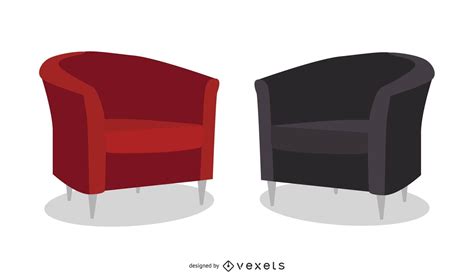 Leather Chair Vector - Everything Furniture