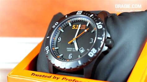 5.11 Tactical Watch Sentinel Black - YouTube