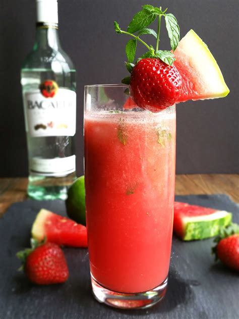 Strawberry Watermelon Mojito | 3 Yummy Tummies