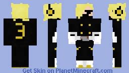 Germa 66: Stealth Black; Vinsmoke Sanji Minecraft Skin