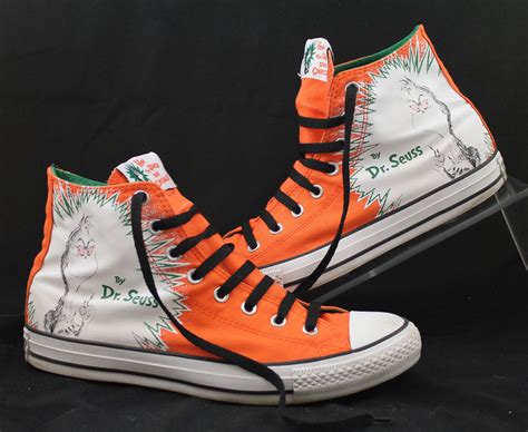 The Grinch | Converse all star, Converse chuck taylor high top sneaker ...