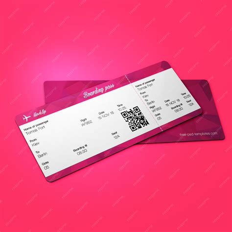 Premium PSD | Psd concert ticket mockup online ticket mockup