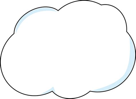 Fluffy Cloud Clip Art - Fluffy Cloud Image in 2020 | Clip art, Sky images, Clouds