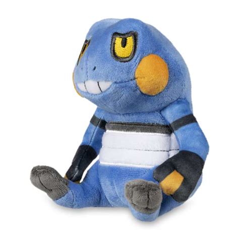 Croagunk Sitting Cuties Plush - 5 In. | Pokémon Center Official Site