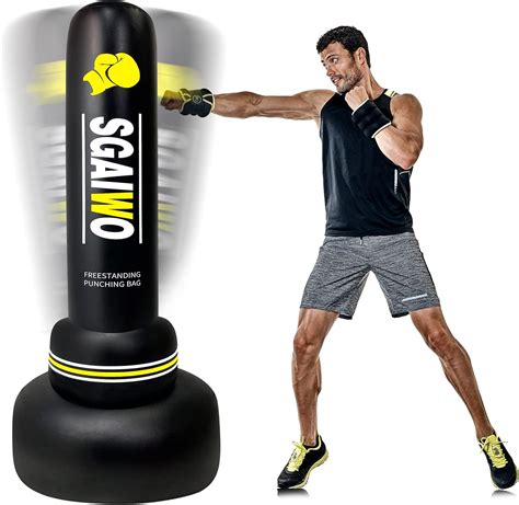 Amazon.com : Punching Bag with Stand Adult - 69" Freestanding Heavy ...