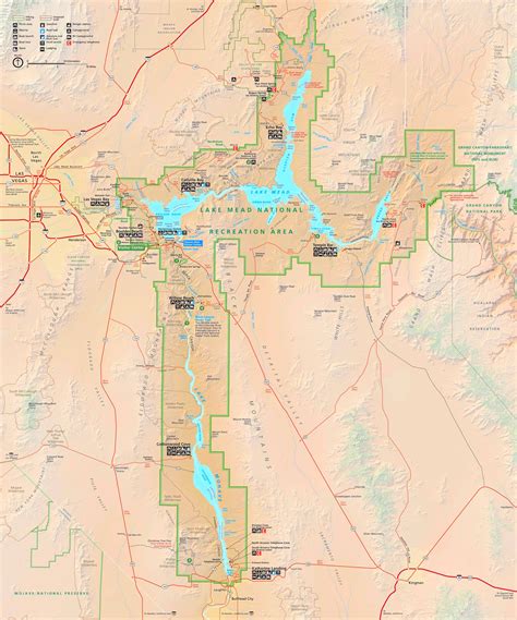 Bay Area Map Download The Official Lake Mead National Recreation Area ...