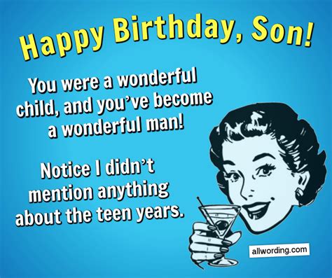 Happy Birthday, Son! 50+ Birthday Wishes For Your Boy » AllWording.com