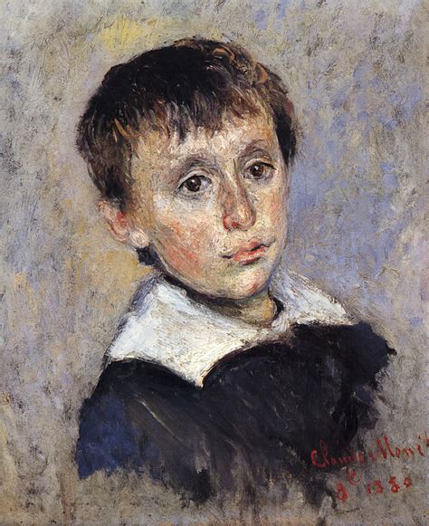 Portrait of Jean Monet, 1880 - Claude Monet - WikiArt.org