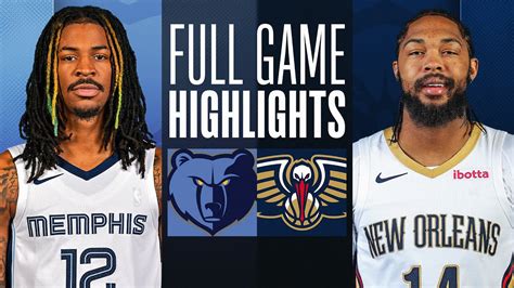 GRIZZLIES at PELICANS | FULL GAME HIGHLIGHTS | December 19, 2023 - Win ...