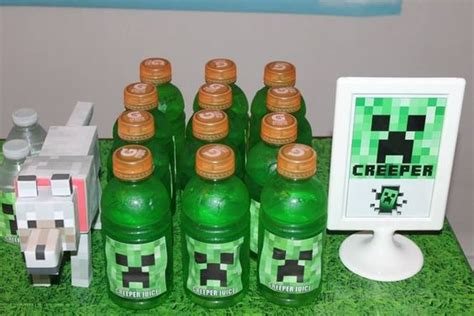 Minecraft, Drinks and Parties on Pinterest