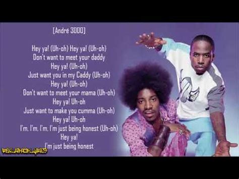 Outkast - Hey Ya! (Lyrics) - YouTube