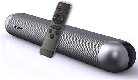 Mini Soundbar, 20-inch Sound Bar for TV, 2.0 Channel Sound Bar ...