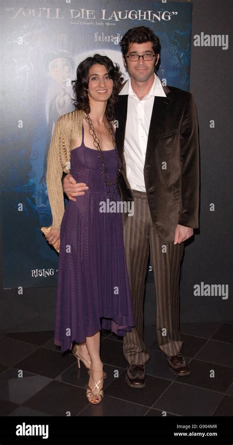 Director Mike Johnson and his wife Diane arrive for the UK premiere of 'Corpse Bride', at the ...