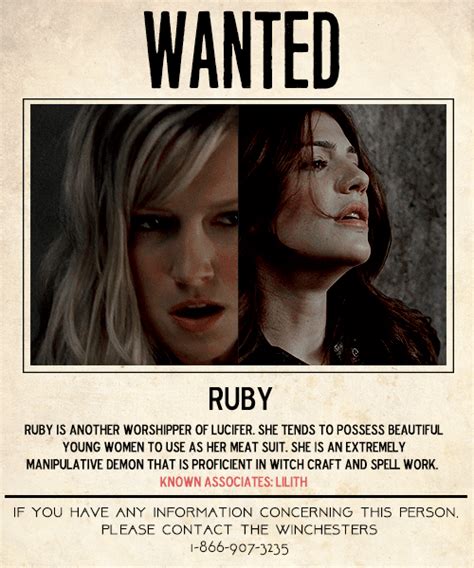 Ruby - Supernatural Fan Art (39832091) - Fanpop