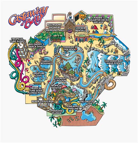 Wisconsin Dells Water Park Map - Cape May County Map