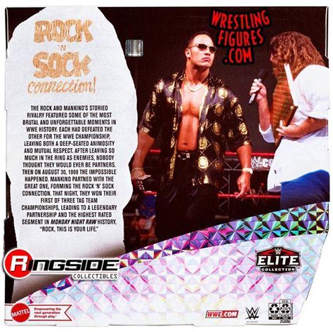 MATTEL WWE MANKIND & THE ROCK ELITE 2-PACK NEW PROTO IMAGES ...