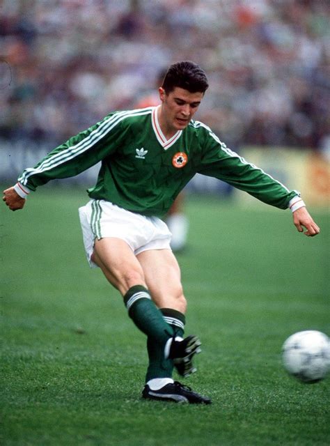 Rep of Ireland 1 Chile 1 in May 1991 in Dublin. Roy Keane on his ...