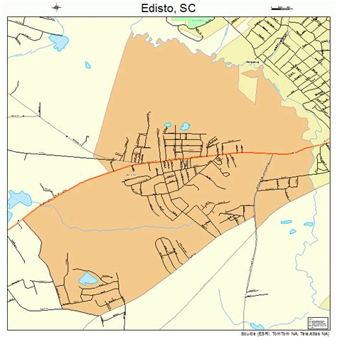 Edisto State Park Map