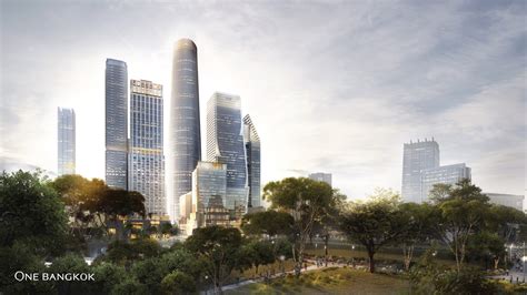 Masterplan for One Bangkok integrated district unveiled